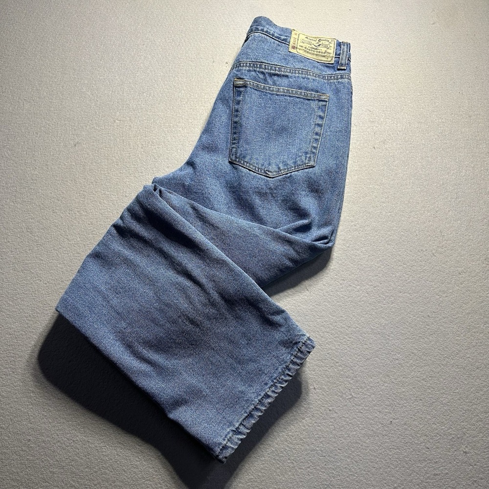 Red Head Men's Flannel-Lined Carpenter 5-Pocket Jeans, 33x32